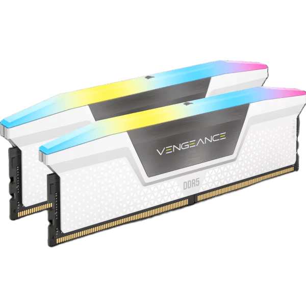 ז.לנייח Corsair Vengeance RGB DDR5 32GB 2X16 6000MHZ C36kit White