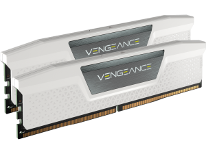 ז. לנייח Corsair Vengeance 32GB 2X16 DDR5 5200Mhz C40 WHITE XMP