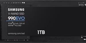 דיסק פנימי Samsung 990 EVO PLUS 1TB up to 7250 Read 6300 Write