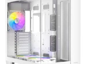 מארז לבן Antec C8 ARGB E-ATX Mid-Tower 3X ARGB FANS Incl White