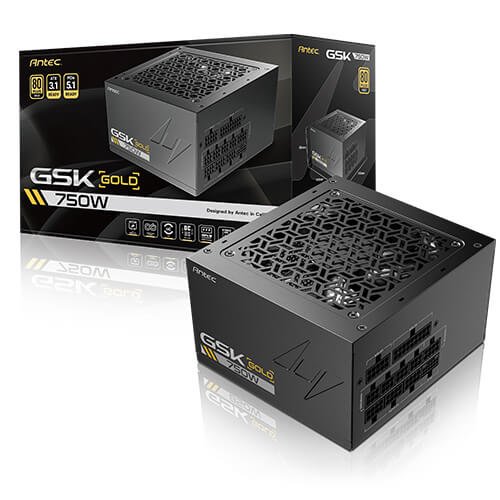 ספק כוח ANTEC GSK 750 ATX3.1 Ready Full-Modular 80Plus Gold