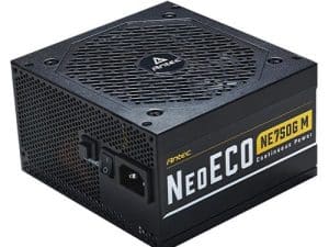 ספק כוח Antec NeoEco 750W Gold fully Modular120mm Silent Fan