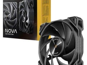 מאוורר למארז Antec Nova 120mm Black Fan And Speed Conntroller