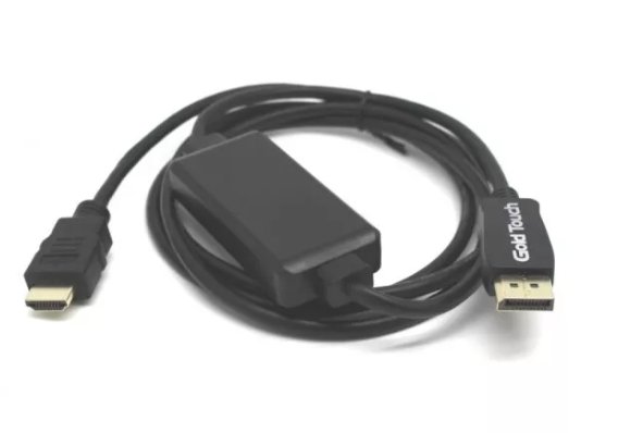 כבל אקטיבי HDMI TO Display Port 1.8M