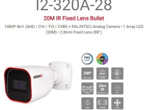 מצלמת צינור Provision I2-320a-28 AHD 2.8 2MP