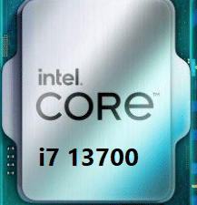 מעבד Intel Core i7-13700 Tray no Fan up to 5.2Ghz 65-219W TDP