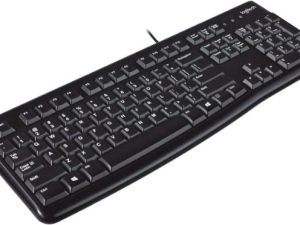 מקלדת לוגיטק חוטית עברית אנגלית LOGITECH K120