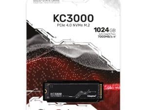 דיסק פנימי Kingston KC3000 1024GB NVME Gen4 7000/6000 R/W