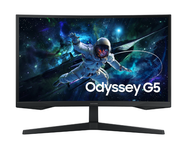 מסך קעור SAMSUNG G5 G55C Odessey 27 1ms QHD 165Hz FreeSync