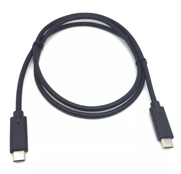 כבל טעינה ונתונים Type-C To Type-C USB 3.1 10G 1M Black