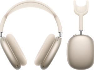 אוזניות אפל Apple AirPods Max USB-C Starlight MWW53ZM