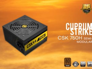 ספק כוח ANTEC CSK 750H Semi Modular 750W 80 PLUS Bronze 120MM Fan
