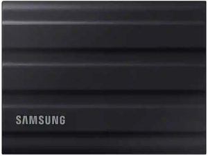 כונן SSD חיצוני נייד 3.2 Samsung Portable SSD T7 Shield MU-PE2T0S/EU 2TB USB בצבע שחור