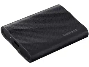 כונן SSD חיצוני נייד Samsung Portable T9 SSD USB 3.2 (20Gbps) 2TB דגם MU-PG2T0B/WW בצבע שחור