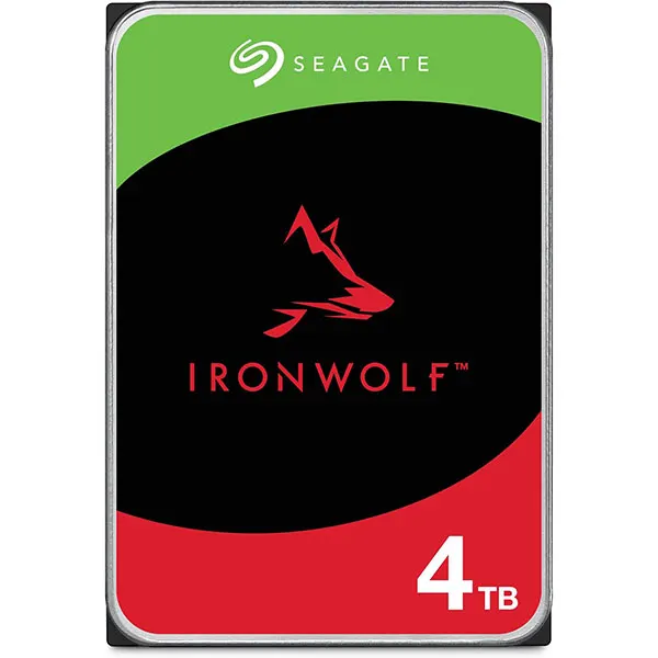 כונן קשיח Ironwolf NAS בנפח 4TB דגם ST4000VN006 מבית Seagate