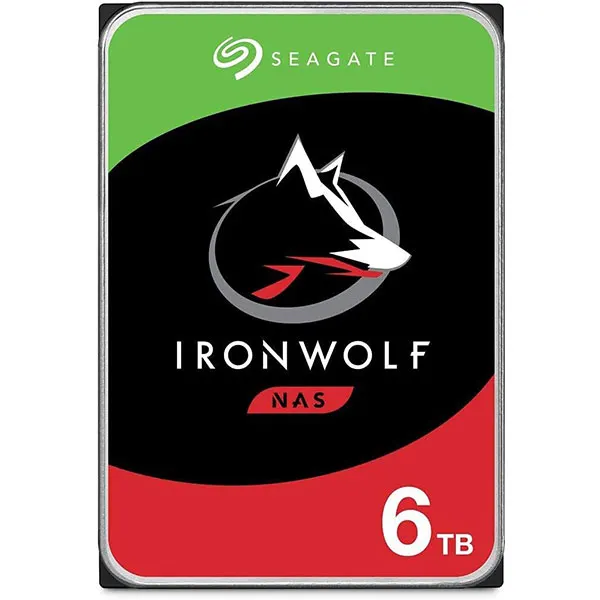 כונן קשיח Ironwolf NAS בנפח 6TB דגם ST6000VN006 מבית Seagate