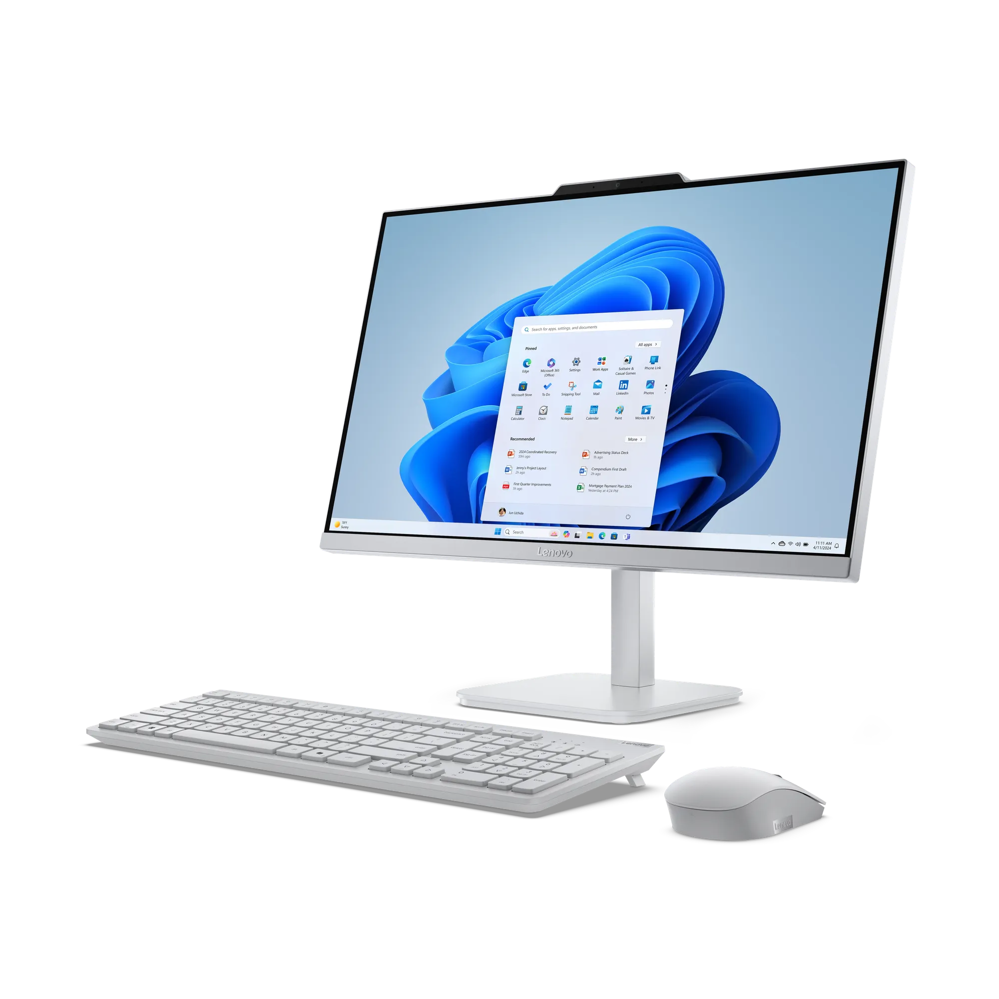 מחשב AIO Lenovo A100 F0J6001AIV N100 16GB 512GB