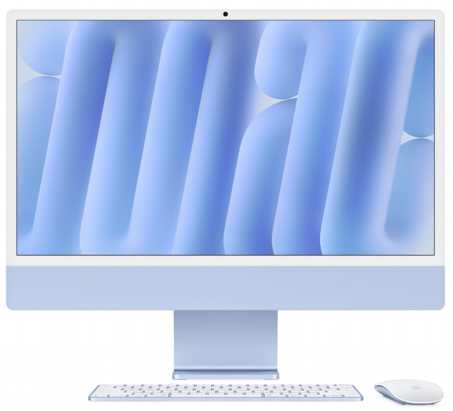 מחשב Apple iMac 24 M4 Retina 10C CPU 10C GPU 16GB 256GB MWV13HB