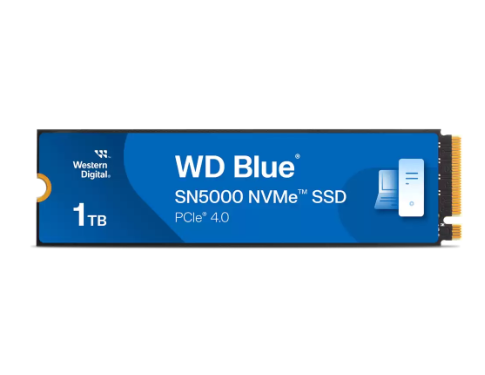 דיסק פנימי WD Blue SN5000 NVMe SSD 1TB PCIe Gen4X4 2280